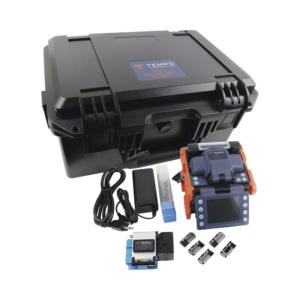 Fusionadora de Fibra óptica de Alineación por Núcleo con 6 Motores con Perdida Tí­pica (SM); 0.01 dB (MM); 0.04 dB) / Capacitación básica virtual gratuita