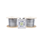 Kit de Cable Sensor Perimetral para Cerca Ciclonicas IRONCLAD / 610 METROS DE PROTECCION / 2 ZONAS; 305 METROS POR ZONA / Sin Falsas Alarmas por Viento / TODO Incluido/ TARJETA LPU400/ Calibración por Software