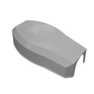 TAPA PARA BRAZO DE BARRERA DOORKING GRIS