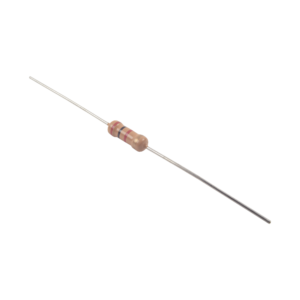 Resistencia de 2 k Ohm 1/2 Watt, 5% Axial, Pelí­cula de Carbón.