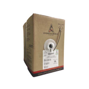 Caja de 1000 ft ( 305 m )  / 4 X 24 AWG / Cable TELEFóNICO EK-TEL-CMR / Uso Interior