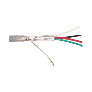 Cable 4 x 16 AWG / Blindado / 305 Metros / Riser / UL / Color Gris / Hecho en México
