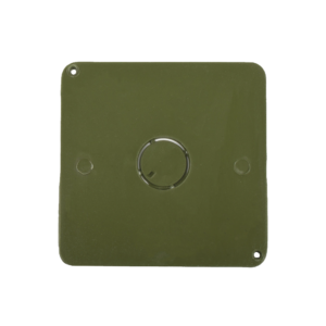 Tapa  para Caja Cuadrada de 1/2" para instalaciones con tuberí­a PVC Conduit pesado.