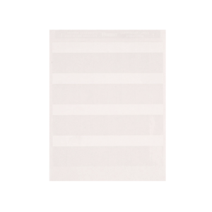 Hojas con 1000 Etiquetas para Impresora Láser/Inyección de Tinta, para Patch Panel, Face Plate o Cajas Superficiales, Para Identificación 4 Puertos, Color Blanco