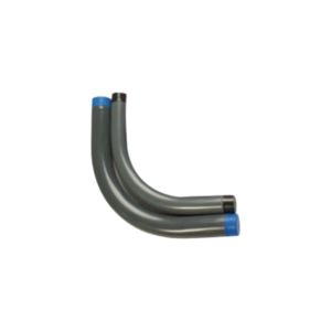 Codo Conduit  Rí­gido de Aluminio de 1/2" (13 mm) / Recubierto de PVC / Interior de Uretano.