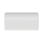 Unión recta, para uso con canaleta LD5, material ABS, Color Blanco