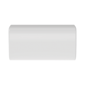 Unión recta, para uso con canaleta LD5, material ABS, Color Blanco