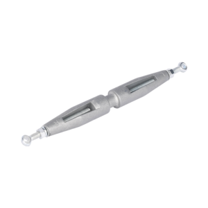 Conector de refacción para cadena de riel tipo T.
