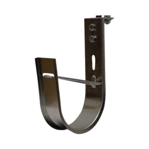 Soporte (Gancho) tipo J-Hook, hasta 10 cables Cat6, ideal para soportar cableado en los espacios de manipulación al aire, Para instalación en interior