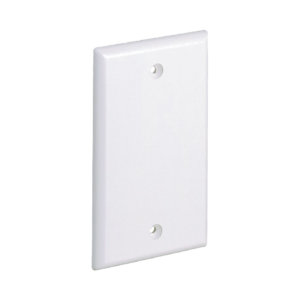 Placa de Pared Ciega Universal, Material ABS, Color Blanco