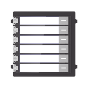 Módulo de Botones Para Videoportero Modular / Llamada de un solo Toque / Soporta Hasta 6 Monitores Principales