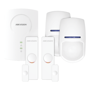 KIT Sensores Inalámbricos AX HUB / 1 Expansor de 8 Zonas Inalámbricas / 2 Contactos Magnéticos / 2 Sensores PIR para Interior / Compatible con panel AX HUB y Hí­brido DS-PHA64-W4P2