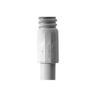Conector (Racor) de tuberí­a rí­gida a tuberí­a flexible , PVC Auto-Extinguible, 25 mm, IP65