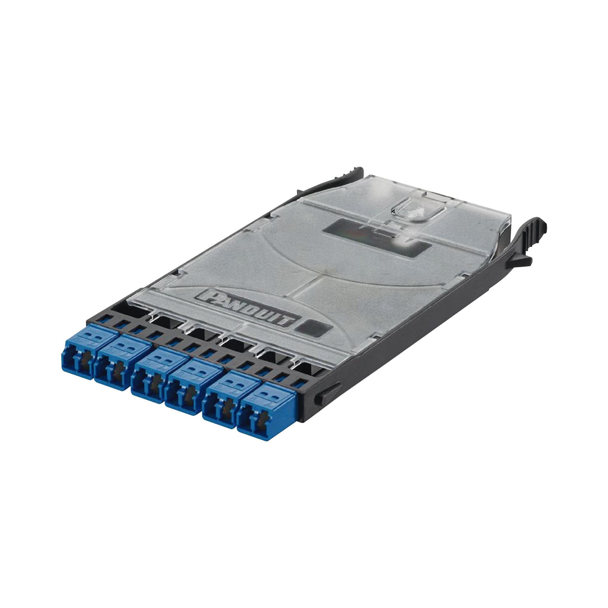 Cassette HD Flex™ Con 6 Puertos LC Duplex (12 Fibras), Para Fibra Monomodo OS2, Color Azul