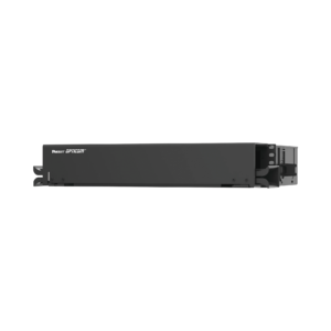 Panel de Distribución de Fibra Óptica, Acepta 8 Placas FAP o FMP, Bandeja Deslizable, Hasta 96 Fibras, Color Negro, 2 UR