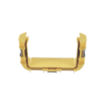 Union Recta "Cople", Para Canaleta FiberRunner™ 6X4, Color Amarillo