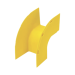 Bajada Vertical Exterior de 90Âº, Para uso con Canaletas 4X4 FiberRunner™, Color Amarillo