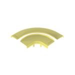 Tapa Opcional para íngulo Recto de 90Âº Horizontal FRRA6X4LYL, Color Amarillo