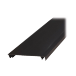 Tapa para Canaleta Ranurada Tipo H, de 55.1 mm de Ancho, 1828.8 mm de Largo, Color Negro