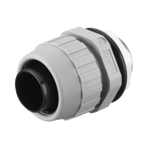 Conector Recto de Nylon de 3/4" para Tuberí­a Liquidtight Polytuff.