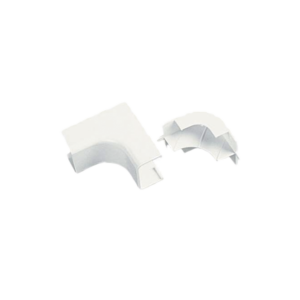 Esquinero Interior, para uso con Canaleta LDPH10 y LD2P10, material ABS, Color Blanco