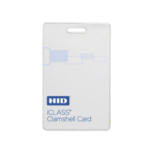 Tarjeta iClass Clamshell (Gruesa) / 2 k memoria / Programada  a 26 bits Aleatoriamente/ Garantí­a de por Vida