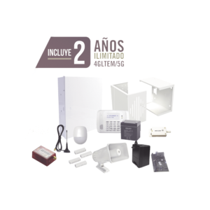 KIT de Alarma con 2 Aí‘OS de Comunicación Ilimitada 4GLTEM / 5G