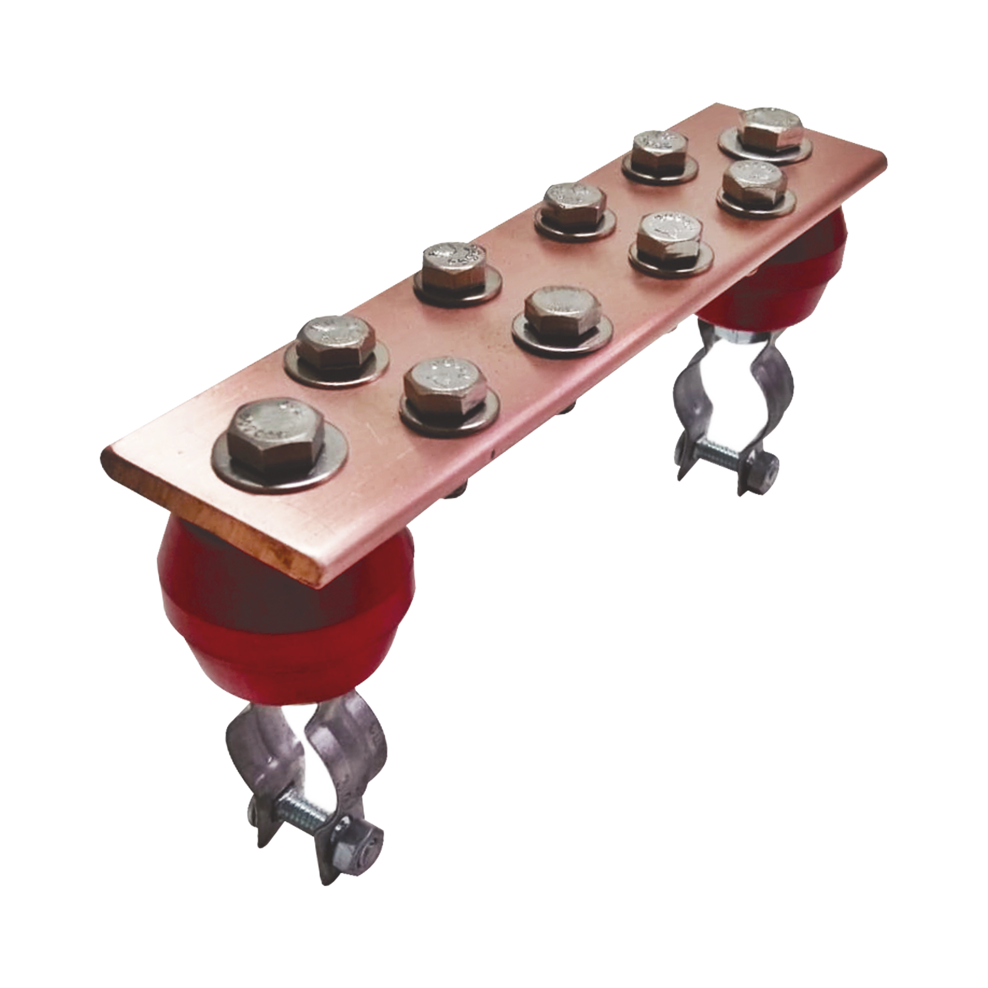 Barra de Unión con 1000 A de Capacidad. Incluye Montaje para Torre y Aisladores.