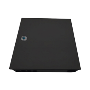 Distribuidor de fibra óptica, vació, 19in, para instalación en pared, "Acepta 48 acopladores SC simplex / 96 LC Duplex"