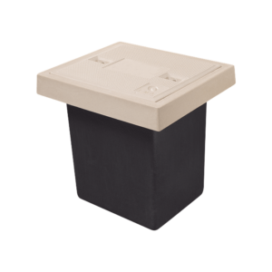 Registro de Telecomunicaciones L1T Ligero, 1 Tapa, Resistencia 2.5 Toneladas, Uso Peatonal