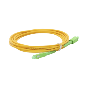Jumper de Fibra óptica Monomodo SC/APC-SC/APC Simplex de 2 metros 3mm