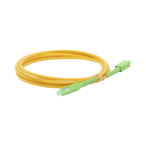 Jumper de Fibra óptica Monomodo SC/APC-SC/APC Simplex de 3 metros, 3mm