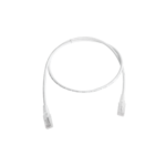 Patch Cord MC5 Modular Cat5e UTP, CM/LS0H, 7ft, Color Blanco, Versión Bulk (Sin Empaque Individual)