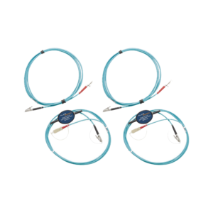 Kit de Cables de Referencia de Comprobación Multimodo CertiFiber® Pro, Para Fibras con Conectores LC de 50Âµm (2 SC/LC metálico, 2 LC/LC metálico), de 2 Metros