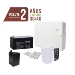 KIT Alarma Cloud Hí­brido/Comunicador 4G Lte Integrado/8 Zonas Cableadas, 32 inalámbricas /Programación 100% ví­a WEB
