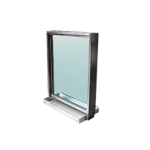 Ventana Blindada  Nivel IV / Con Charola Pasa-Documentos / 45mm / 80cm x 60cm.