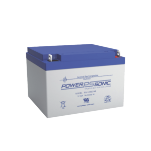 Batería 12V, 26AH, Para Respaldo, Tecnologías AGM/VRLA, 5 Años Vida íštil, Terminales T12, Reconocida UL