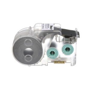 Casete de 350 Etiquetas Autolaminadas de 19 x 19 mm, para Cables de 2 a 4.1 mm de Diámetro, írea de Impresión Color Blanco