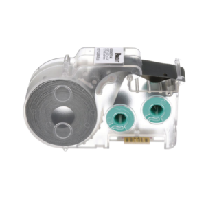 Casete de 200 Etiquetas Autolaminadas de 19 x 38.1 mm, para Cables de 4.1 a 8.1 mm de Diámetro, írea de Impresión Color Blanco