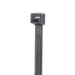 Cincho de Nylon 6.6 StrongHold™, 370mm largo x 3.6mm ancho, Color Negro, Exterior Resistente a Rayos UV, Paquete de 100pz