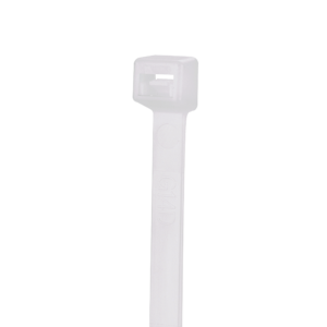 Cincho de Nylon 6.6 StrongHold™, 200mm largo x 2.5mm ancho, Color Natural, Plenum, Paquete de 100pz