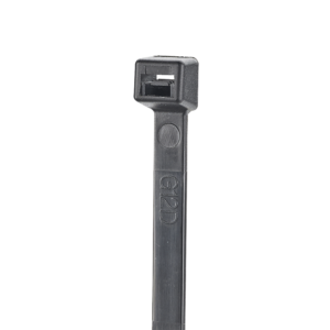 Cincho de Nylon 6.6 StrongHold™,  200mm  largo x 2.5mm ancho, Color Negro, Exterior Resistente a Rayos UV, Paquete de 100pz