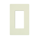 Tapa 1 espacio, de pared, color tipo galleta Satin