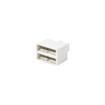 Clip de Puente, Para Uso con Regletas S66 de Siemon, de 1 par, Color Blanco