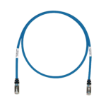 Patch Cord Cat6A, Blindado S/FTP, CM/LS0H, 3ft, Color Azul