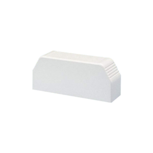Tapa final, para uso con canaleta T70, Material PVC Rí­gido, Color Blanco
