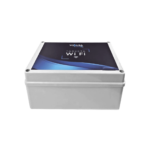 Modulo WIFI LITE con gabinete para uso en Energizadores YONUSA / Aplicación sin costo / Botón de Pánico/ 1 Salida Propósito General