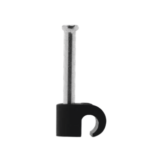 Grapa negra para Fibra óptica redonda de 3 mm (100pzs) (3101-00400)