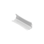 Mini curva vertical interna color blanco para canaleta THR40