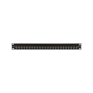 Patch Panel UltraMAX. UTP, Precargado con Jacks Cat5e, 24 Puertos, Plano, 1U